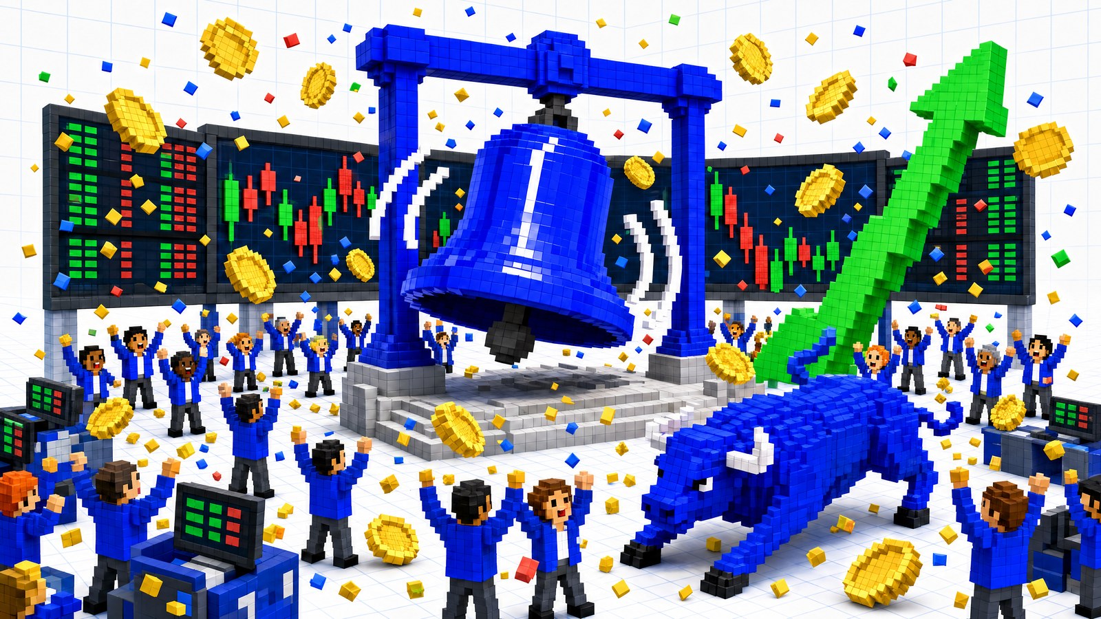 The $BELL trading floor at the closing bell